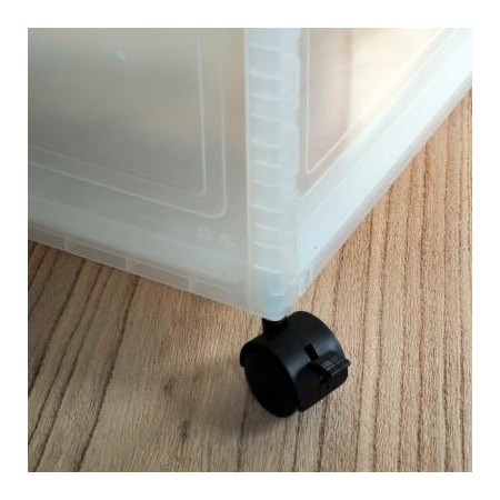 Lds Industries Shuter 4-Pc Caster Set 1010028 - For Inno Cube Filing System 1010027 1010028